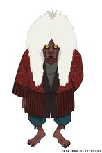 ターボババア（CV：田中真弓）。神出鬼没で全国各地にて暴れ回っていた妖怪。現在は正能市のトンネルに居座り地縛霊と合体し恐れられている。(c)龍幸伸／集英社・ダンダダン製作委員会