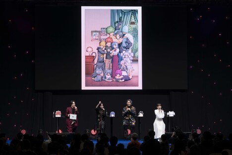 「ジャンプフェスタ2024」で開催された「夜桜さんちの大作戦」ステージの様子。(c)SHUEISHA Inc. All rights reserved.