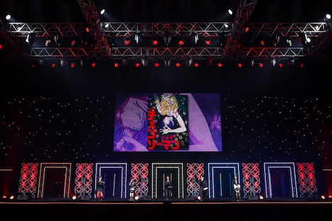 TVアニメ「チェンソーマン」ステージの様子。(c)SHUEISHA Inc. All rights reserved.