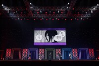 TVアニメ「チェンソーマン」ステージの様子。(c)SHUEISHA Inc. All rights reserved.