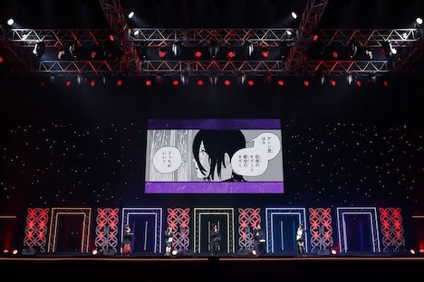 TVアニメ「チェンソーマン」ステージの様子。(c)SHUEISHA Inc. All rights reserved.