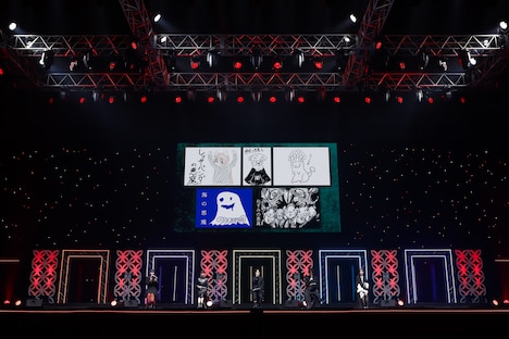 TVアニメ「チェンソーマン」ステージの様子。(c)SHUEISHA Inc. All rights reserved.