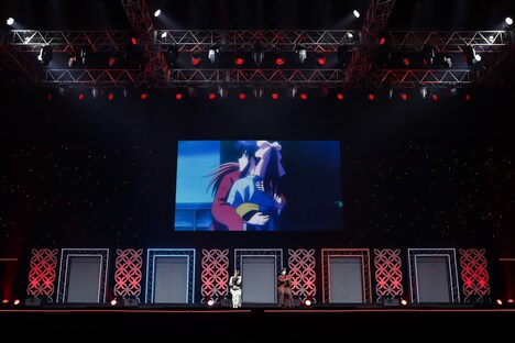 「るろうに剣心 －明治剣客浪漫譚－」のステージイベントより。(c)SHUEISHA Inc. All rights reserved.