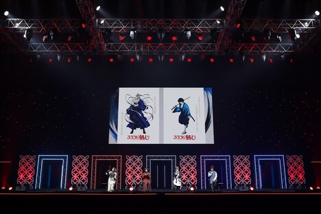 「るろうに剣心 －明治剣客浪漫譚－」のステージイベントより。(c)SHUEISHA Inc. All rights reserved.