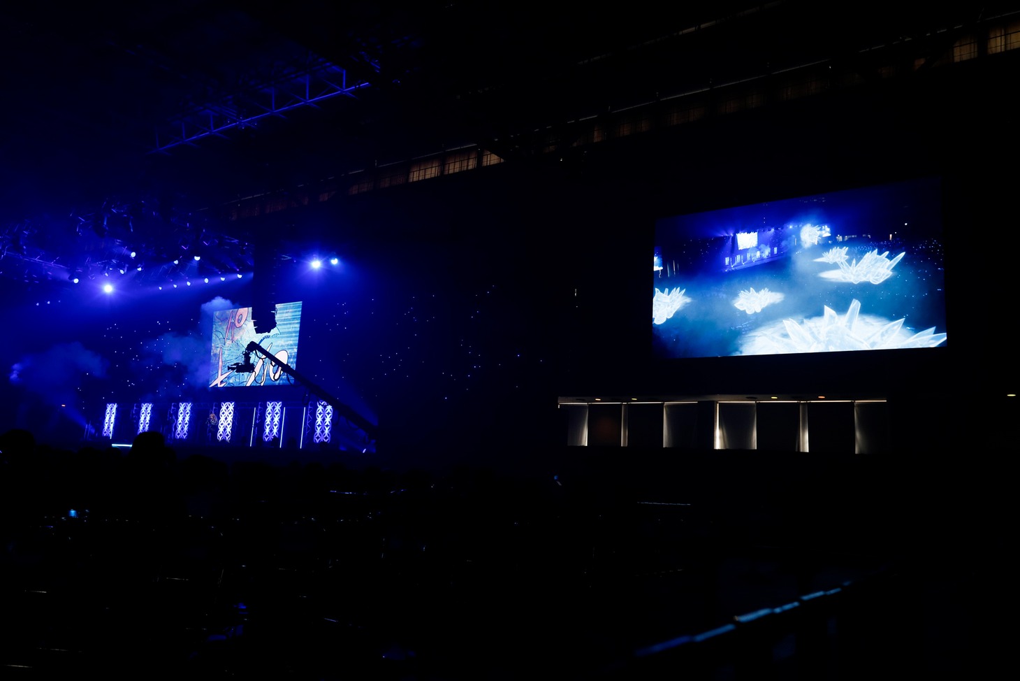「怪獣8号」のステージイベントより。(c)SHUEISHA Inc. All rights reserved.