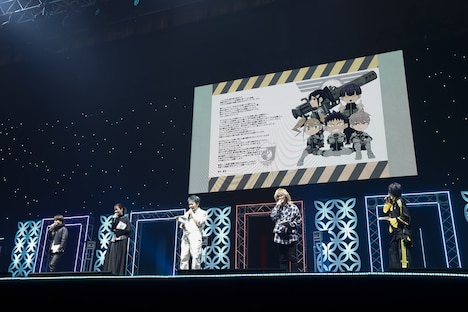 「怪獣8号」のステージイベントより。(c)SHUEISHA Inc. All rights reserved.