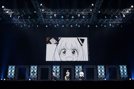 TVアニメ「SPY×FAMILY」ステージの様子。(c)SHUEISHA Inc. All rights reserved.