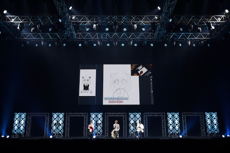 TVアニメ「SPY×FAMILY」ステージの様子。(c)SHUEISHA Inc. All rights reserved.