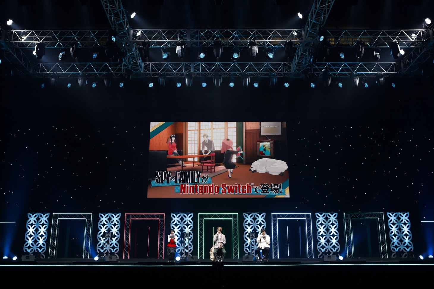 TVアニメ「SPY×FAMILY」ステージの様子。(c)SHUEISHA Inc. All rights reserved.