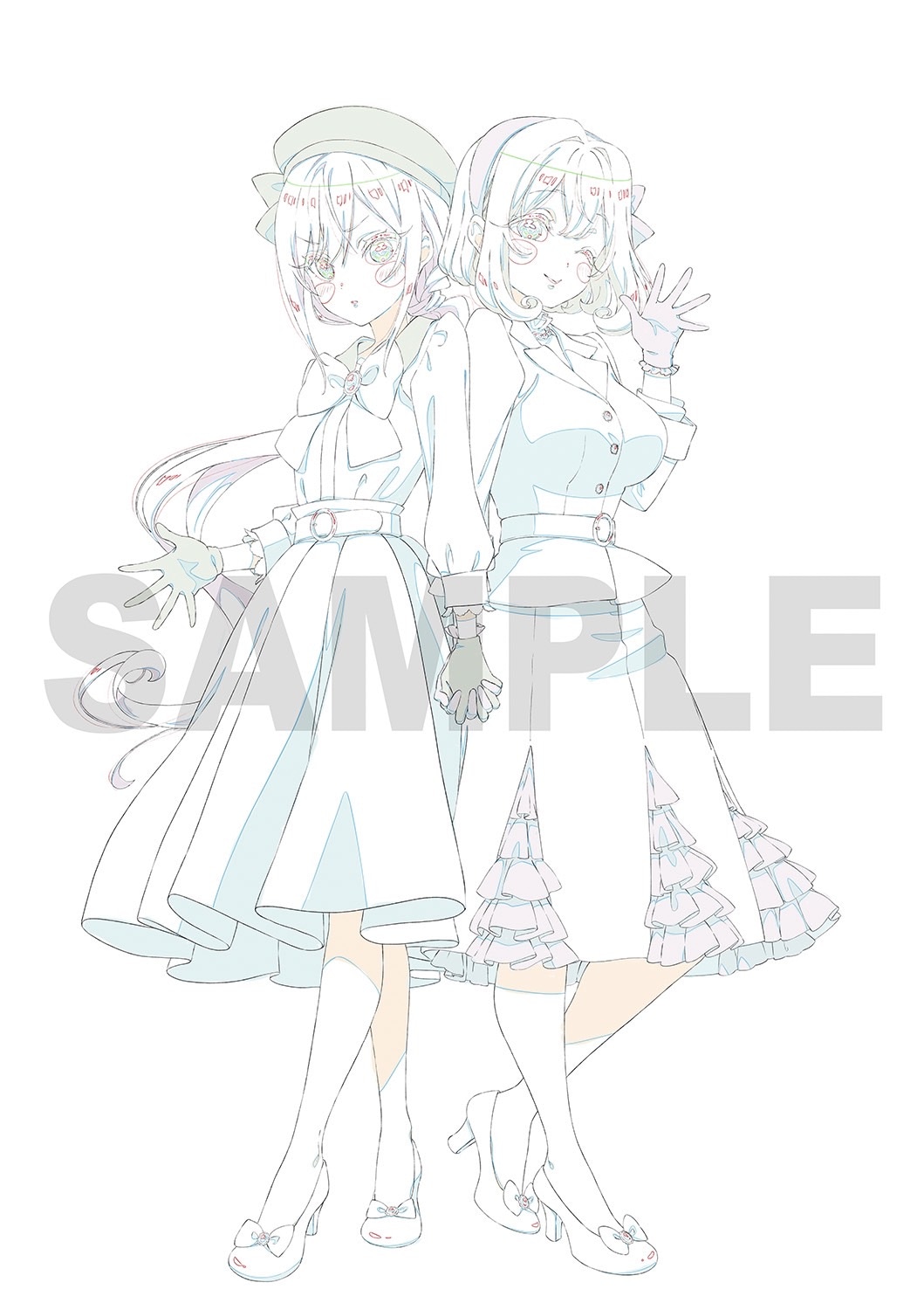 特典用の描き下ろしイラスト。