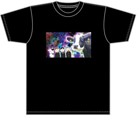 「宇宙牛Tシャツ」