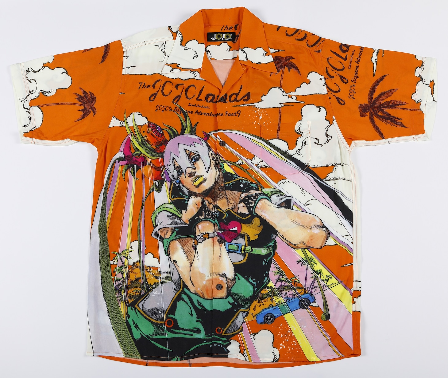 「初版購入者限定通販 JOJO magazine 特製アロハシャツ」 (c)荒木飛呂彦&LUCKY LAND COMMUNICATIONS／集英社