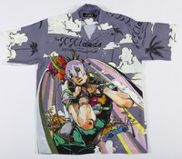 「初版購入者限定通販 JOJO magazine 特製アロハシャツ」 (c)荒木飛呂彦&LUCKY LAND COMMUNICATIONS／集英社