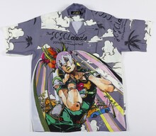 「初版購入者限定通販 JOJO magazine 特製アロハシャツ」 (c)荒木飛呂彦&LUCKY LAND COMMUNICATIONS／集英社