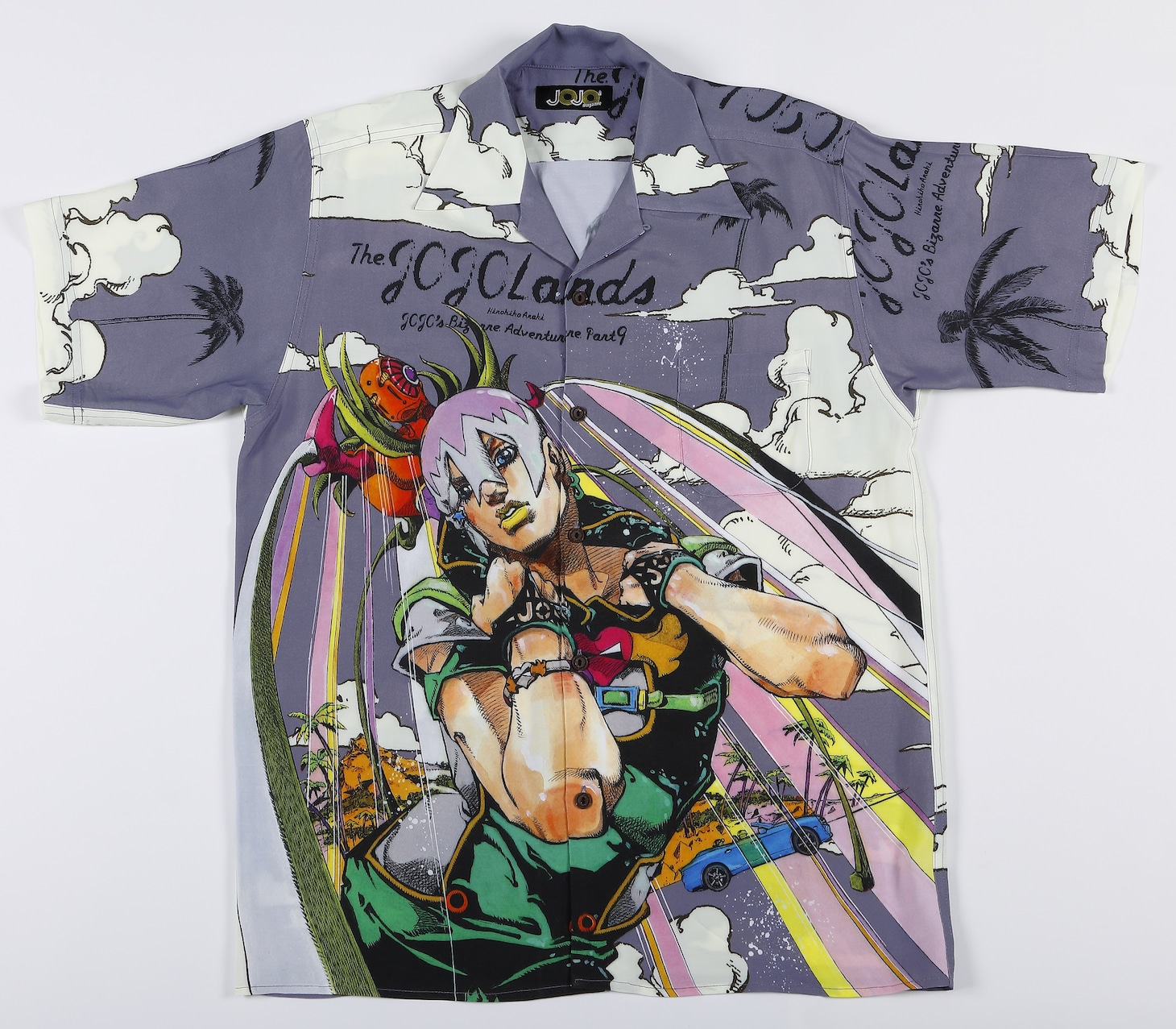 「初版購入者限定通販 JOJO magazine 特製アロハシャツ」 (c)荒木飛呂彦&LUCKY LAND COMMUNICATIONS／集英社