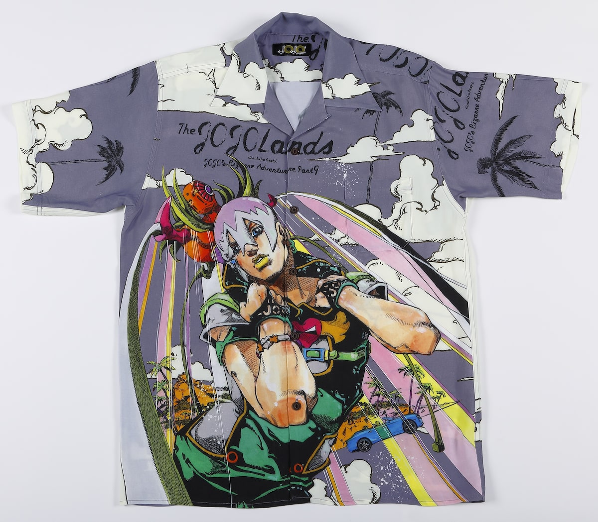 初版購入者限定通販 JOJO magazine 特製アロハシャツ」 (c)荒木飛呂彦 