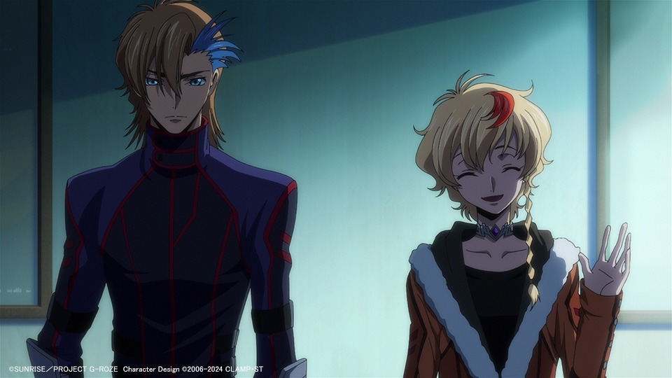 「コードギアス 奪還のロゼ」特報映像より。(c)SUNRISE／PROJECT G-ROZE　Character Design (c)2006-2024 CLAMP・ST