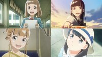 アニメ「宇宙よりも遠い場所」より。