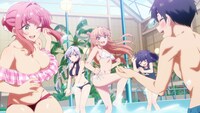 TVアニメ「君のことが大大大大大好きな100人の彼女」より。