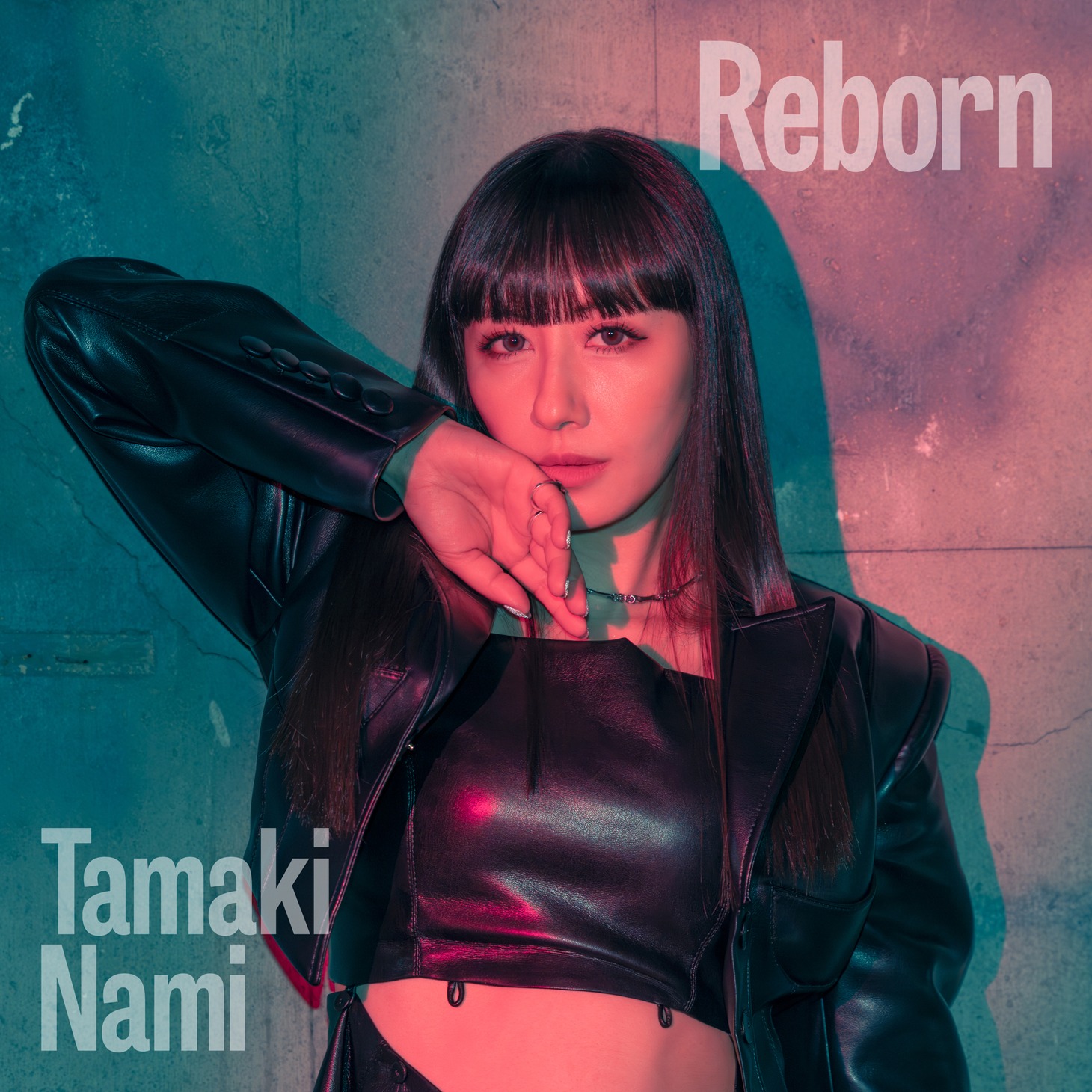 玉置成実によるシングル「Reborn」のジャケット。