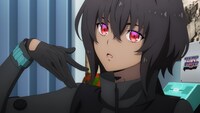 アニメ「SYNDUALITY Noir」第2クール本PVより場面カット。