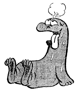 「やる気まんまん」カット