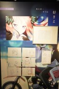 「『五等分の花嫁』アニメ原画展 Engagement」の様子。