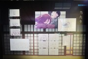 「『五等分の花嫁』アニメ原画展 Engagement」の様子。