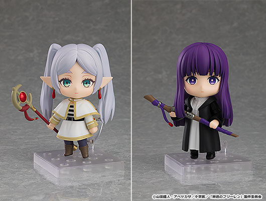 左から「ねんどろいど フリーレン」、「ねんどろいど フェルン」。
