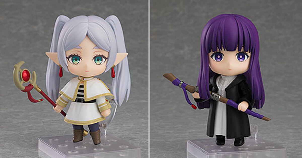 葬送のフリーレン」フリーレン＆フェルンがねんどろいどに、むふー顔や 