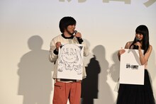 松田健一郎が「アーニャの好きなところ」というテーマで描いたイラスト。