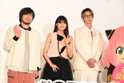 アニメ「劇場版 SPY×FAMILY CODE: White」の初日舞台挨拶より。