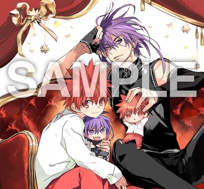 「D・N・ANGEL」のオリジナルドラマCD「～変わらぬIDEAL～」のジャケットイラスト。