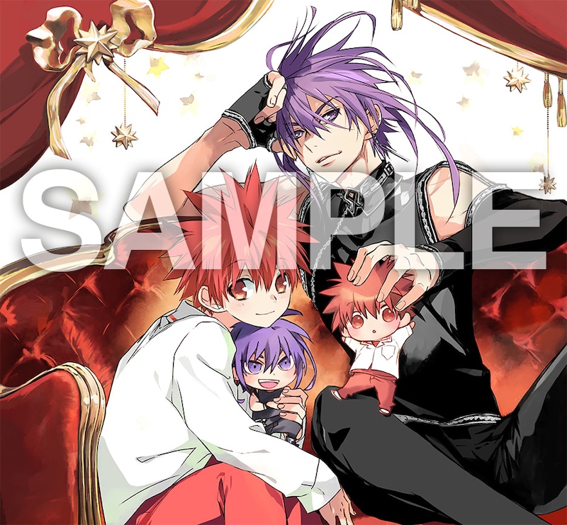 「D・N・ANGEL」のオリジナルドラマCD「～変わらぬIDEAL～」のジャケットイラスト。