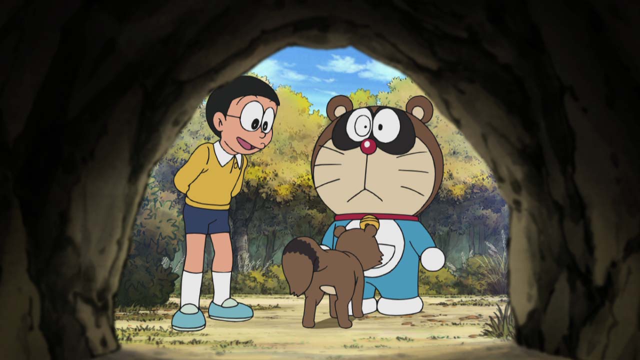 「ドラえもんに恋したタヌキ」場面カット
