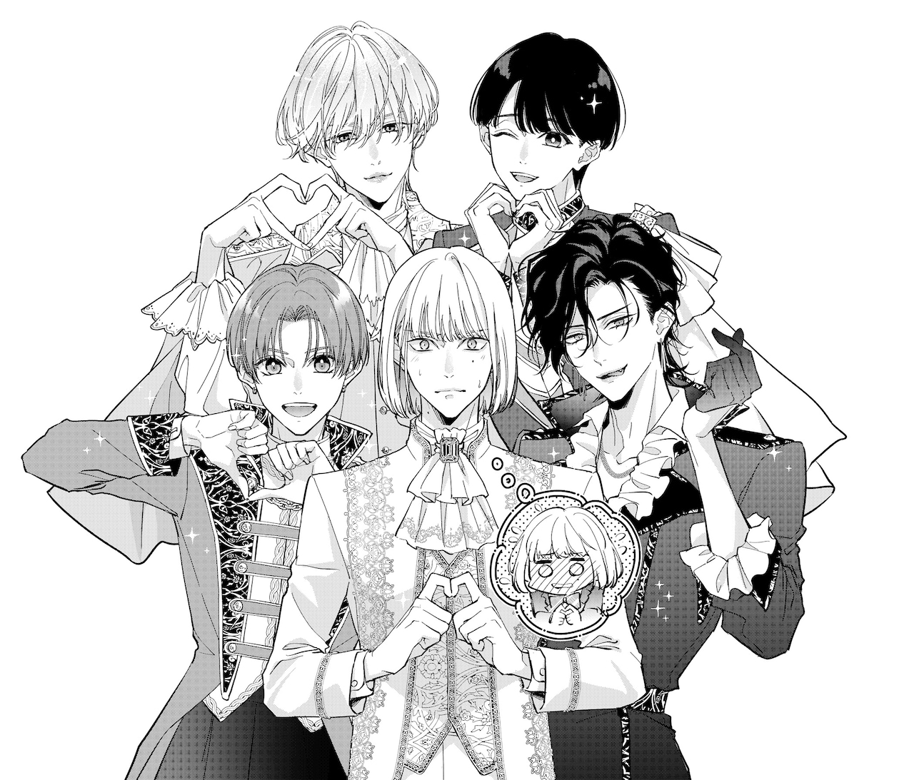 ヒロインなのに、イケメンアイドル♂になりました!?」カット - 「王の