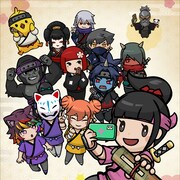 「忍ばない!クリプトニンジャ咲耶」2期が1月9日から、咲耶が自撮りするビジュアル