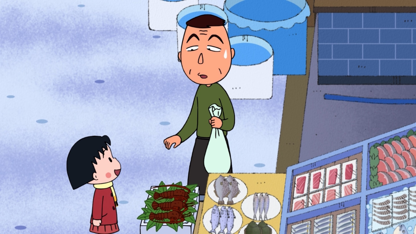 「ちびまる子ちゃん～笑って年越し！さくら家と一緒に大みそか～」より。 (c)さくらプロダクション／日本アニメーション