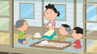 「サザエさん」エピソード「ワクワク大晦日！」より。 (c)長谷川町子美術館