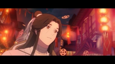 アニメ「天官賜福 貮」より。（動画改編自晋江文学城作家墨香銅臭同名小説 (c)天官賜福製作委員会）