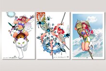 山本貴嗣の直筆サイン入り複製原画のイメージ。