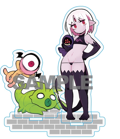 メロンブックス有償特典のアクリルスタンドフィギュア。