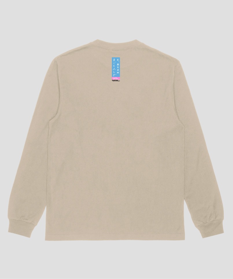 pTa.shopの「と、ある日のすごくふしぎ」グッズ背面。