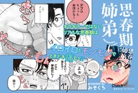「思春期姉弟」1巻ポップ