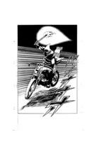 「ワイルド7 1972－73 首にロープ ［生原稿ver.］」より。