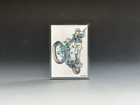 クラウドファンディングのリターン品として用意されるアクリルブロック。