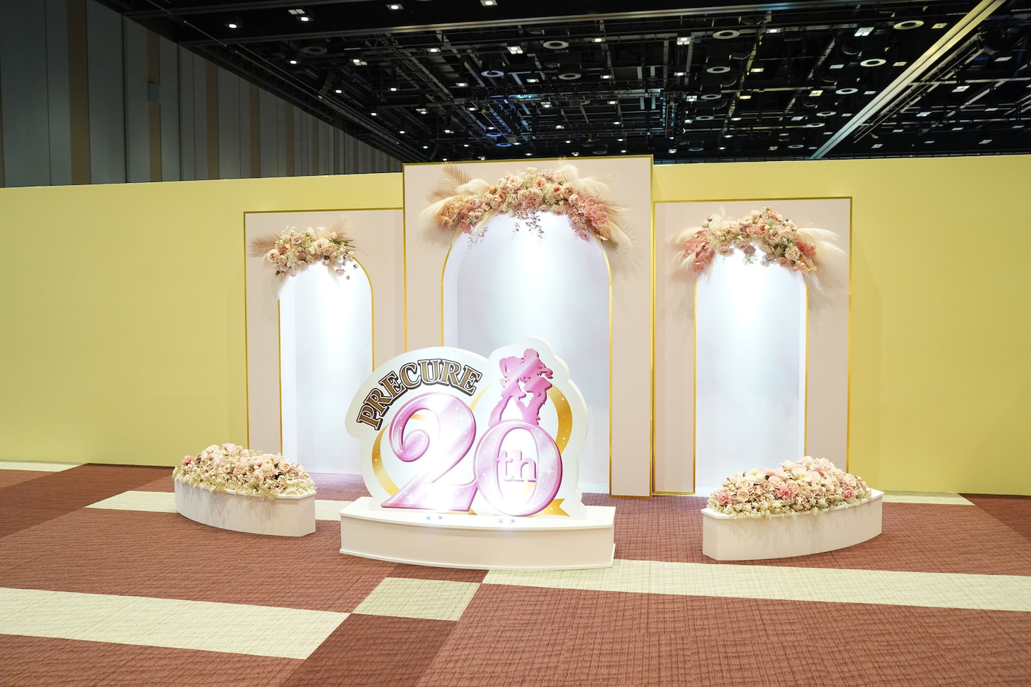 「全プリキュア展～20thAnniversaryMemories～」横浜会場の様子。
