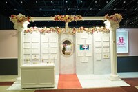 「Go!プリンセスプリキュア」の展示。