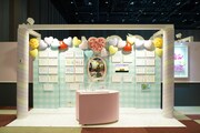 「HUGっと！プリキュア」の展示。
