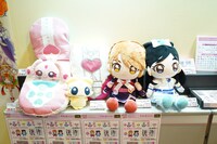 物販エリアの様子。